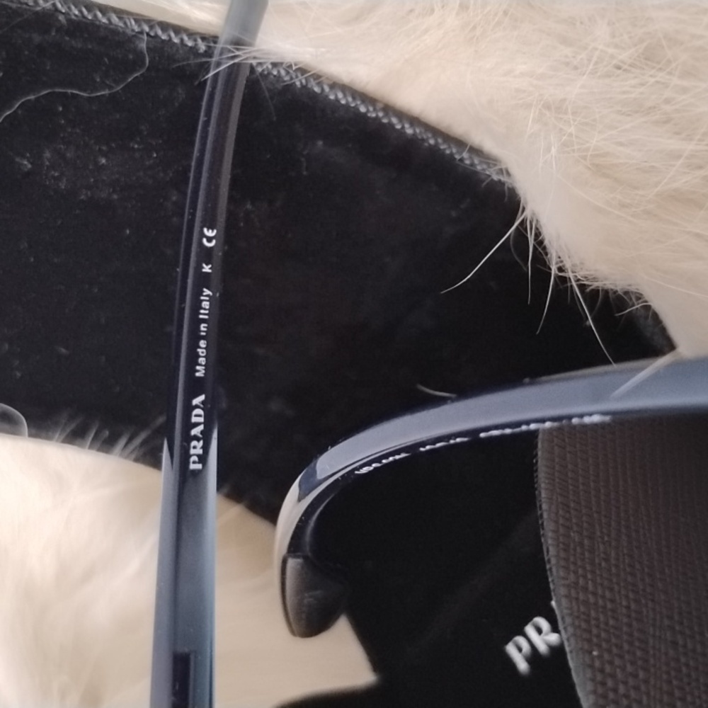 Prada Blue Rimmed Reading Glasses - Picture 3 of 6